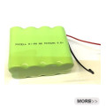 9.6v AAA 800mah Nimh Rechargeable Battery Pack with cable